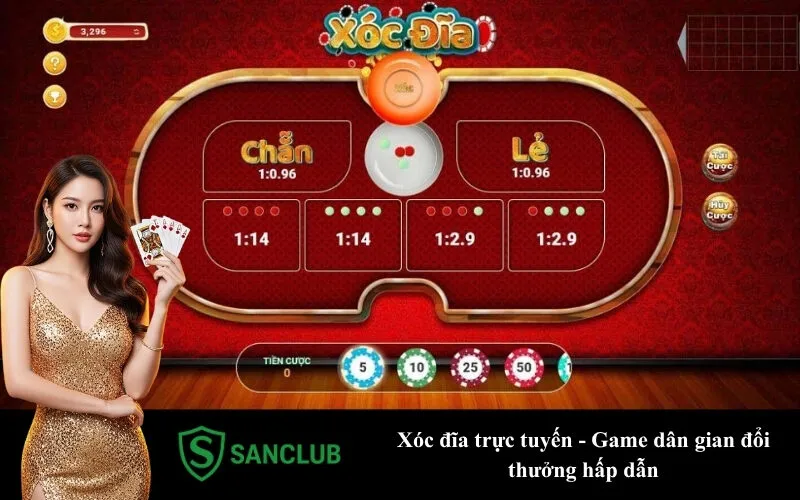 Xóc đĩa trực tuyến - Game dân gian đổi thưởng hấp dẫn